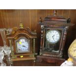 TWO REPRODUCTION MANTEL CLOCKS