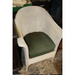 A LLOYD LOOM ARMCHAIR