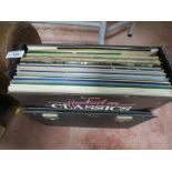 A CASE OF MOSTLY CLASSICAL LP RECORDS