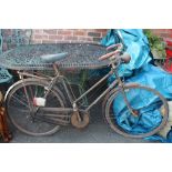 A VINTAGE ROYAL ENFIELD BICYCLE A/F