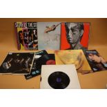A COLLECTION OF THE ROLLING STONES LP RECORDS ETC.