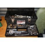 A TOOLBOX TO INC SPANNERS, SOCKETS AND RATCHETS