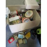 A LARGE QUANTITY OF COLLECTABLE TINS