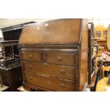 A VINTAGE OAK BUREAU