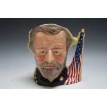 LIMITED EDITION ROYAL DOULTON CHARACTER JUG - THE CIVIL WAR ULYSSES S. GRANT / ROBERT E. LEE D6698,