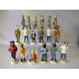 EIGHTEEN ROBERT HARROP COUNTRY COMPANIONS FIGURES, to include shooting and sporting themed examples