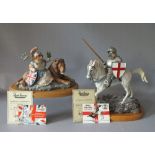 A LIMITED EDITION ROBERT HARROP BULLDOG RULE BRITANNIA DPLE07, number 43 of 750, together with a Bu