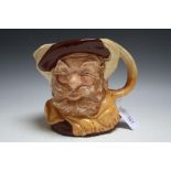 ROYAL DOULTON CHARACTER JUG - FALSTAFF D6795, in UK Fairs Ltd edition colourway 1987, H 16 cm<b