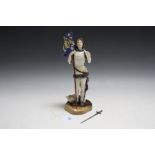 ROYAL DOULTON FIGURE - JOAN OF ARC HN3681, H 26.5 cmCondition Report:Stippling to flag
