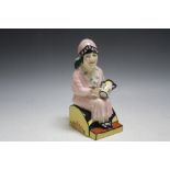 A KEVIN DAVIS LIMITED EDITION 'LITTLE CLARICE' CLARICE CLIFF TOBY JUG - PINK COLOURWAY, number 944