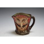 DOUBLE SIDED ROYAL DOULTON CHARACTER JUG - MEPHISTOPHELES / THE DEVIL, H 8.5 cm