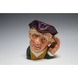 MEDIUM ROYAL DOULTON CHARACTER JUG - ARD OF EARING D6591, H 10 cmCondition Report:no obv