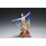 A KEVIN DAVIS LIMITED EDITION 'CHANTELLE' FIGURE, number 68 OF 150, H 22 cm