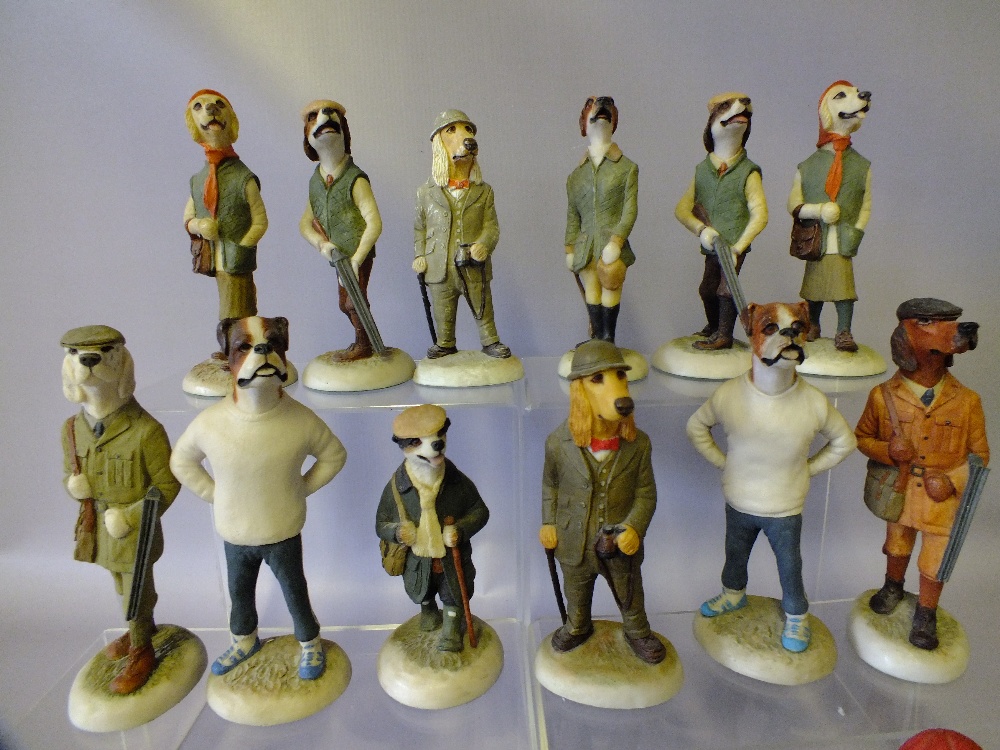 EIGHTEEN ROBERT HARROP COUNTRY COMPANIONS FIGURES, to include shooting and sporting themed examples - Image 2 of 5