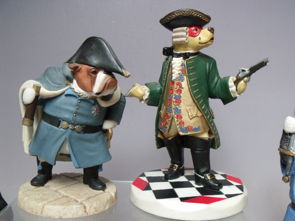 A COLLECTION OF UNBOXED ROBERT HARROP DOG FIGURES, to include Bulldog Winston, Highlander, Old Fath - Image 7 of 10