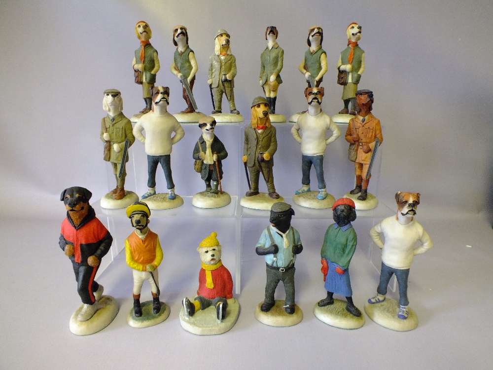 EIGHTEEN ROBERT HARROP COUNTRY COMPANIONS FIGURES, to include shooting and sporting themed examples - Image 5 of 5