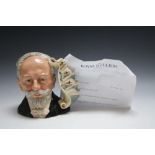 ROYAL DOULTON PHOTO SAMPLE CHARACTER JUG - TCHAIKOVSKY, with accompanying letter of release from Ro