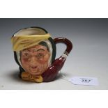 LIMITED EDITION ROYAL DOULTON CHARACTER JUG - SAIREY GAMP D6789, specially commissioned by Strawbri