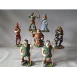 SEVEN BOXED ROBERT HARROP LIMITED EDITION GREENWOOD COLLECTION DOGGIE PEOPLE FIGURES, comprising Ro