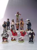 TWELVE BOXED ROBERT HARROP DOGGIE PEOPLE FIGURES, to include Mexican Chihuahua, Irish Setter Fiddle