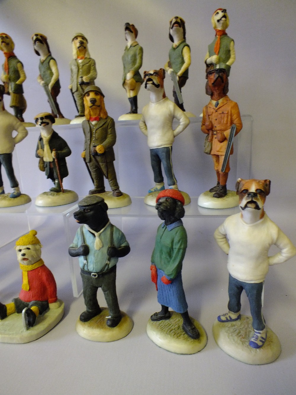 EIGHTEEN ROBERT HARROP COUNTRY COMPANIONS FIGURES, to include shooting and sporting themed examples - Image 4 of 5