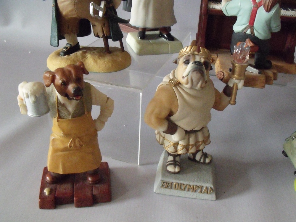 FOURTEEN ROBERT HARROP DOGGIE PEOPLE FIGURES, mostly boxed examples, to include Santa's Helpers, Th - Image 5 of 7