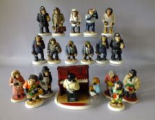 A SELECTION OF EIGHTEEN ROBERT HARROP 'THE PG CHIMPS COLLECTION' FIGURES, comprising 10 boxed and 8