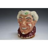 ROYAL DOULTON CHARACTER JUG - THE CLOWN, H 16 cm