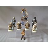 EIGHT BOXED ROBERT HARROP DOG FIGURES, to include a limited edition Dick Whittington, Limited editi