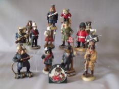 A COLLECTION OF BOXED ROBERT HARROP DOG FIGURES, mostly Doggie People, to include Gendarme, On the