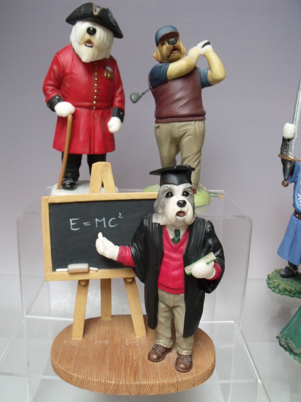 A COLLECTION OF UNBOXED ROBERT HARROP DOG FIGURES, to include Bulldog Winston, Highlander, Old Fath - Image 8 of 10