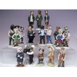 A COLLECTION OF UNBOXED ROBERT HARROP AND OTHER DOG FIGURES, various dog breeds to include Cairn T