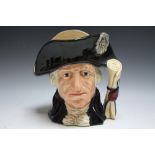 ROYAL DOULTON CHARACTER JUG - GEORGE WASHINGTON D6669, H 20 cm