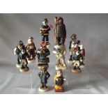 TWELVE BOXED ROBERT HARROP DOGGIE PEOPLE FIGURES, to include Hobo Clown, Tri-Colour Parson, Seaman,