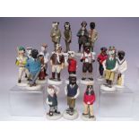 A COLLECTION OF UNBOXED ROBERT HARROP DOG FIGURES, comprising various dog breeds, to include countr