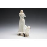 ROYAL DOULTON REFLECTIONS FIGURE - A WINTER'S WALK, HN3052, H 32 cm