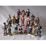 TWENTY TWO ROBERT HARROP DOGGIE PEOPLE FIGURES, majority are boxed examples, to include Welsh Corgi