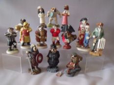 FIFTEEN BOXED ROBERT HARROP DOG FIGURES, mainly Doggie People, to include a limited edition King Ch