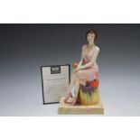 LIMITED EDITION ROYAL DOULTON FIGURE - PRECIOUS MOMENT, number 134 of 250 including certificate, H