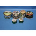 A COLLECTION OF STAFFORDSHIRE ENAMELS TO INCLUDE BILSTON