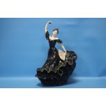 A COALPORT COMPTON & WOODHOUSE LIMITED EDITION FLAMENCO DANCER