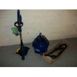 A VAX CARPET CLEANER AND AN EXTREME CORDLESS STRIMMER