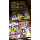 THREE BOXES OF 'THE RECORD COLLECTOR' MAGAZINE