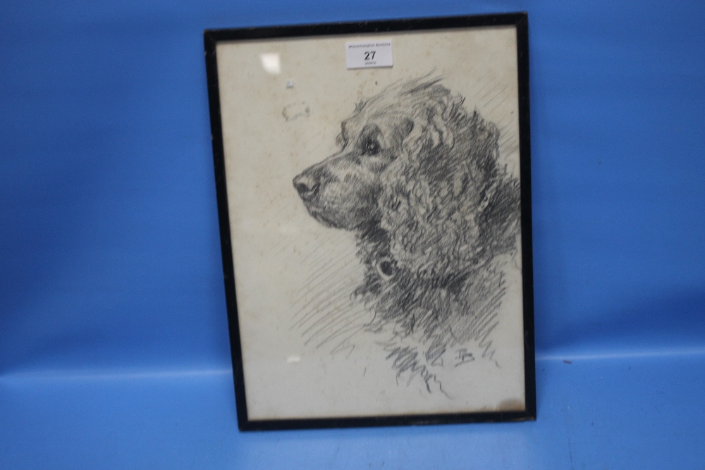 A DRAWING OF A DOG