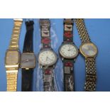 A SMALL COLLECTION OF WRIST WATCHES TO INCLUDE SEIKO,