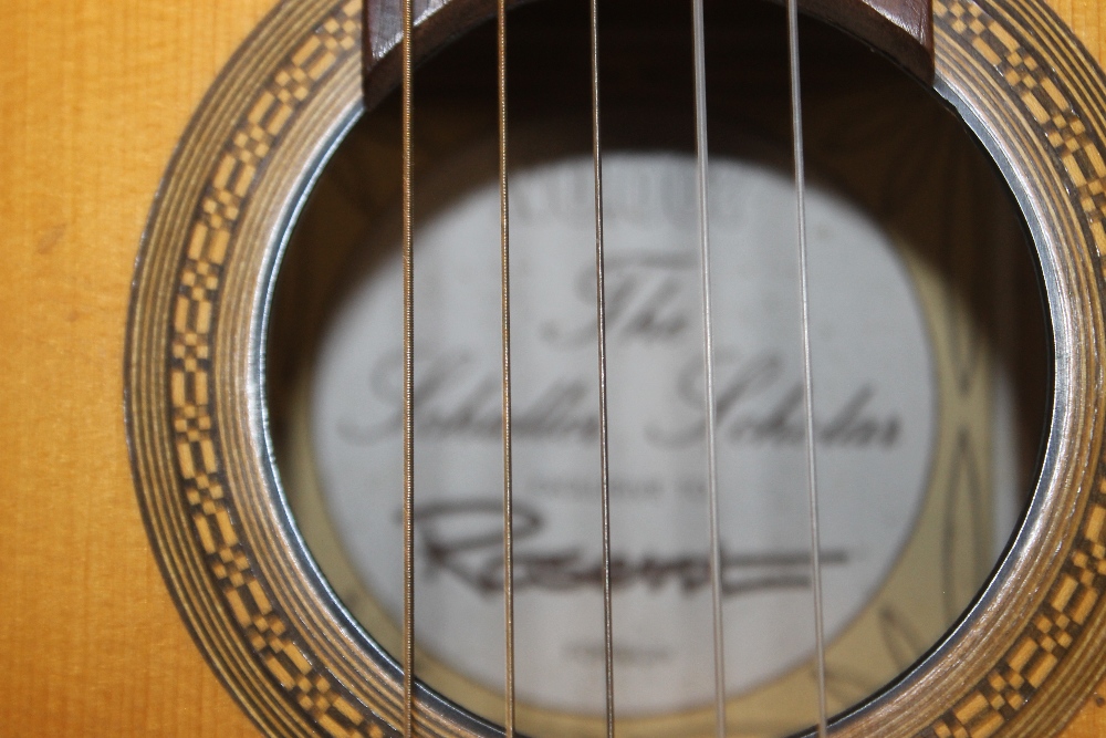 AN ACOUSTIC GUITAR, THE SCHALLER SCHOLAR EXCLUSIVE TO ROSETTI - Image 2 of 2