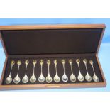 A CASED SET OF THE RSPB COLLECTORS SPOONS
