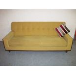 A G-PLAN RETRO STYLE SOFA (SCATTER CUSHION NOT INCLUDED).