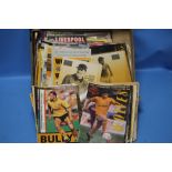 A COLLECTION OF 80+ WOLVERHAMPTON WANDERERS MATCH DAY PROGRAMMES 1955-1990S AND OTHER WOLVES