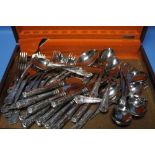 A COLLECTION OF CASED FLATWARE